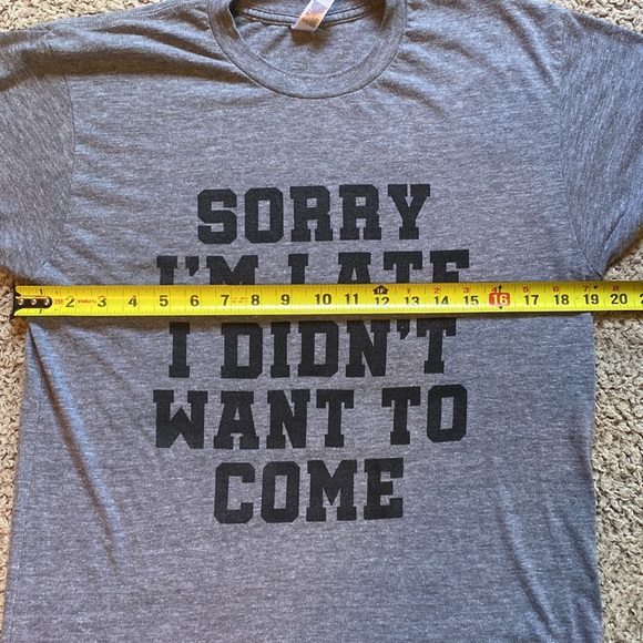 Humorous Tee Shirt Wmns M - Picture 7 of 8